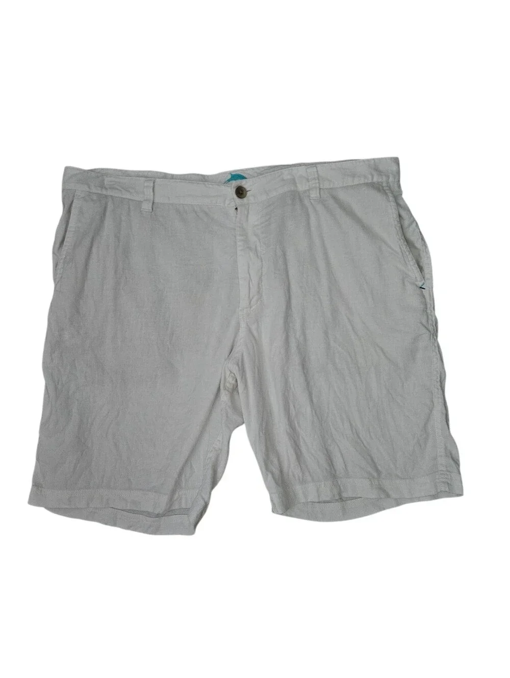 TOMMY BAHAMA White Beach Coast Stretch Linen 9